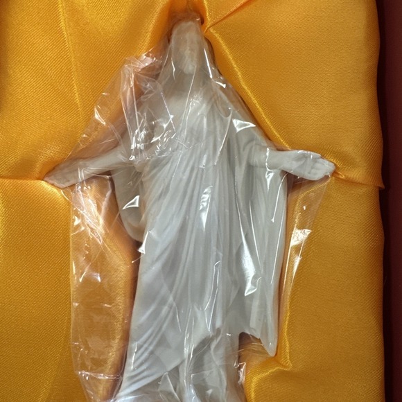 Cornerments Heavenly Guardian Jesus Christ Corner Wall Figurine White Psalm 121 - Picture 2 of 8